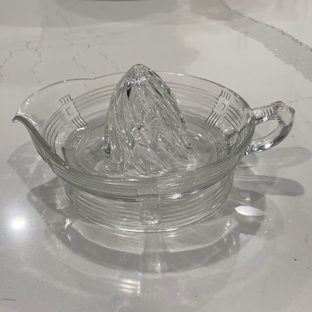 Vintage Glass Juicer